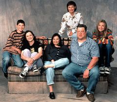 De cast van Roseanne