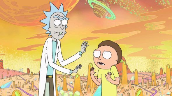 Rick and Morty TV-ohjelma Adult Swim: (peruutettu tai uusittu?)