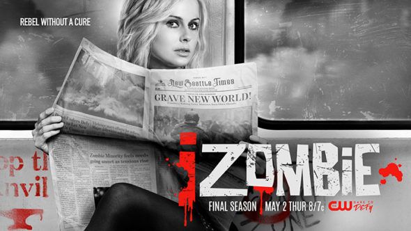 Programa de televisión iZombie en The CW: clasificaciones de la temporada 5 (cancelado, sin renovación de la temporada 6)
